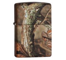 Зажигалка ZIPPO MOSSY OAK® BREAK-UP INFINITY, латунь/сталь, камуфляж, матовая, 38x13x57 мм