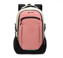 Рюкзак TORBER CLASS X, персиковый, 46 x 32 x 18 см + Мешок для сменной обуви в подарок!