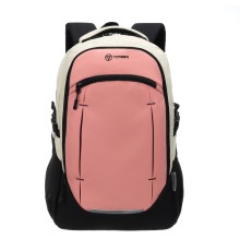 Рюкзак TORBER CLASS X, персиковый, 46 x 32 x 18 см + Мешок для сменной обуви в подарок!