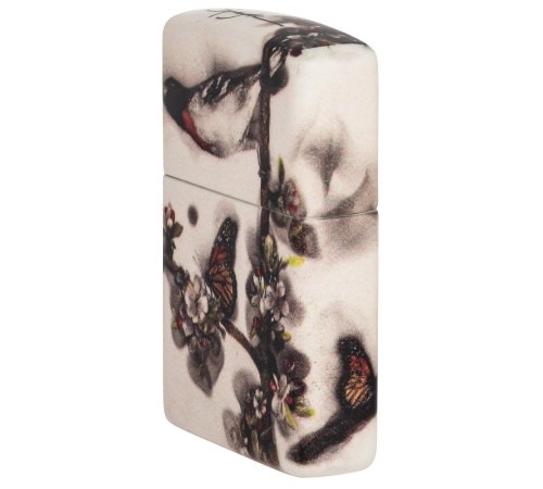 Зажигалка ZIPPO Spazuk Design с покрытием 540 Matte, латунь/сталь, разноцветная, 38x13x57 мм