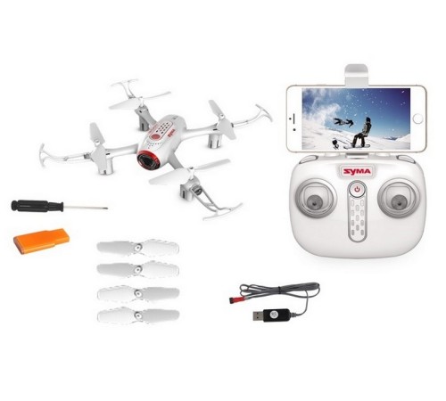Р/У квадрокоптер Syma X22SW с FPV трансляцией Wi-Fi, 2.4G 6-AXIS  RTF