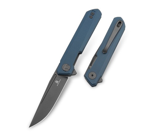 Нож Bestechman Mini Dundee сталь D2, рукоять G10 серая