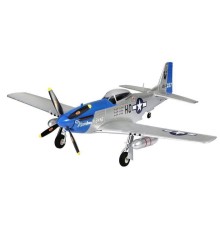 Радиоуправляемый самолет Top RC P-51D Pro синий 750мм flight controller PNP