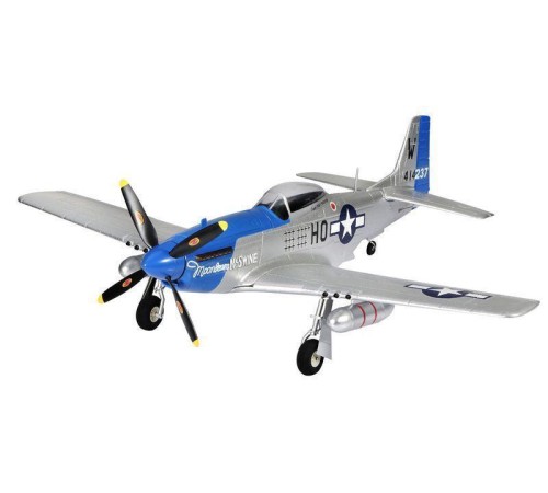 Радиоуправляемый самолет Top RC P-51D Pro синий 750мм flight controller PNP
