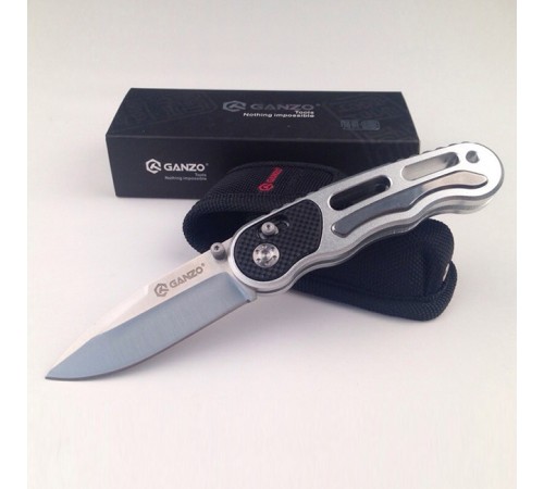 Нож Ganzo G718 черный, G718b