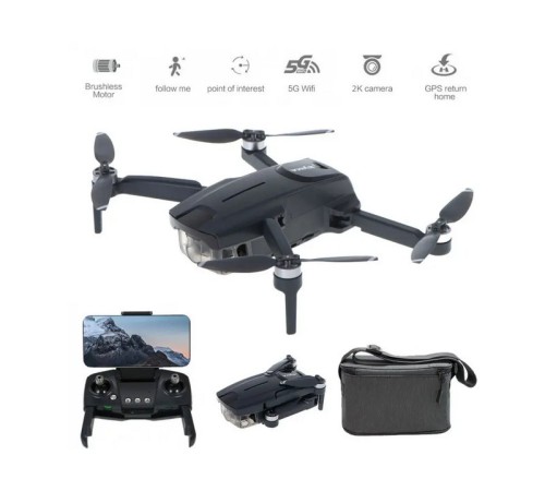 Радиоуправляемый квадрокоптер Syma W3  brushless с камерой 2.7K FPV по WiFi, барометр, GPS, 2.4G RTF