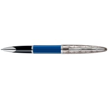 Роллерная ручка Waterman Blue Obsession, цвет - бронза/синий лак