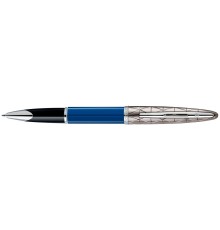 Роллерная ручка Waterman Blue Obsession, цвет - бронза/синий лак