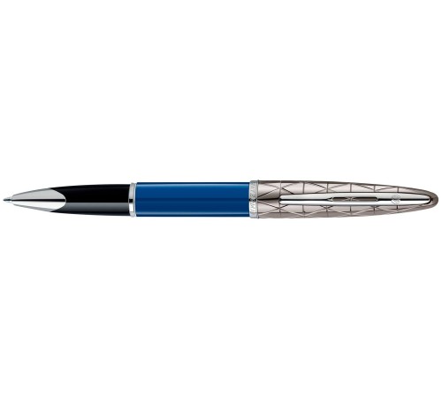 Роллерная ручка Waterman Blue Obsession, цвет - бронза/синий лак