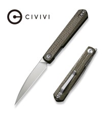 Складной нож CIVIVI Clavi сталь Nitro-V, рукоять Микарта зелёная