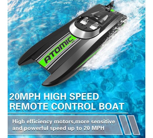 Радиоуправляемый катер Volantex RC AtomicXS черный 2.4G LiPo RTR