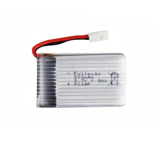 Аккумулятор Li-Po 500mAh, 3,7V для Syma X5/C/SC/SW