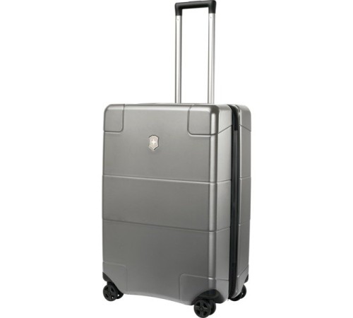 Чемодан VICTORINOX Lexicon, серый, 100% поликарбонат, 45x28x68 см, 73 л