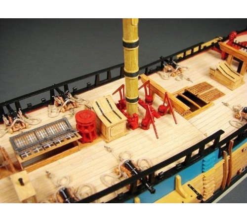 Сборная картонная модель Shipyard барк HMB Endeavour (№33), 1/96