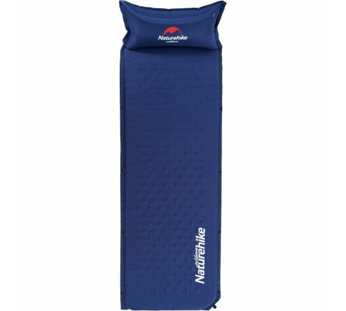 Коврик для сна Naturehike NH15Q002-D с подушкой темно-синий, 6927595705117