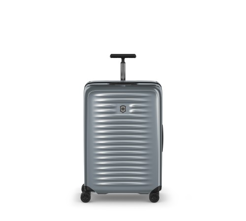 Чемодан VICTORINOX Airox, серебристый, 100% поликарбонат Makrolon, 46x29x69 см, 74 л