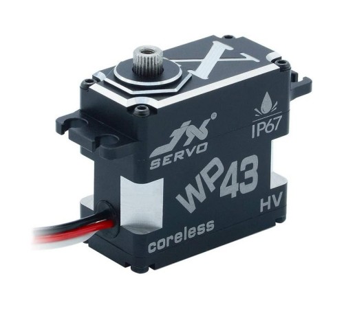 Сервомашинка цифровая JX Servo WP43 (75г/43/0.11/8.4V) влагозащищенная