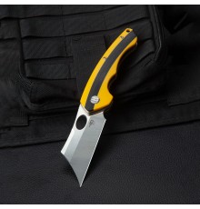 Нож Bestech Skirmish сталь D2, рукоять G10 черно-желтая