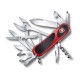 Нож перочинный VICTORINOX Evolution S557, 85 мм, 21 функция, с фиксатором лезвия, красный с чёрным