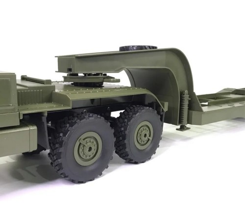 Радиоуправляемая машина WPL военный грузовик B-36 с тралом (зеленый) 6WD 2.4G 1/16 RTR