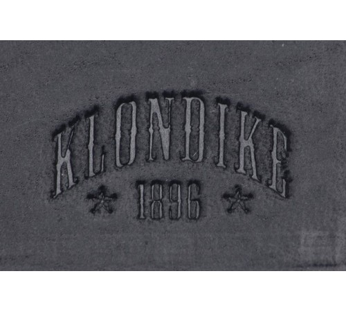 Бумажник KLONDIKE Yukon, натуральная кожа в черном цвете, 10,5 х 2,5 х 9 см