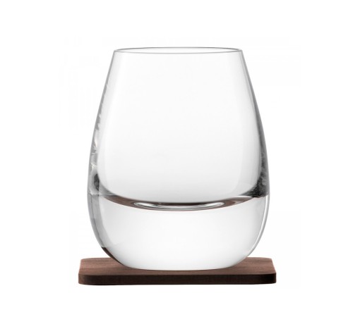 Набор для виски с деревянными подставками Lsa International Islay Whisky