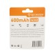 Аккумулятор SKYWOODS INR16340, 700mAh, до 1000 перезарядок, комплект - 2 шт.