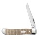 Нож перочинный ZIPPO Natural Curly Maple Wood Mini Trapper, 89 мм, бежевый + ЗАЖИГАЛКА ZIPPO 207