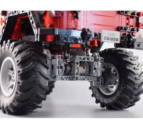 Радиоуправляемый конструктор CADA deTech Jeep Wrangler (1941 деталь)