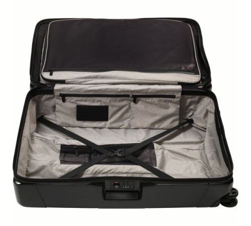 Чемодан VICTORINOX Lexicon, чёрный, 100% поликарбонат, 50x32x75 см, 105 л