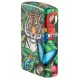Набор из двух зажигалок ZIPPO Загадки леса с покрытием Glow-in-the-Dark Green, зелёные, глянецевые