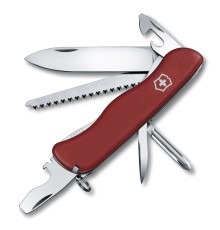 Нож перочинный VICTORINOX Trailmaster, 111 мм, 12 функций, с фиксатором лезвия, красный