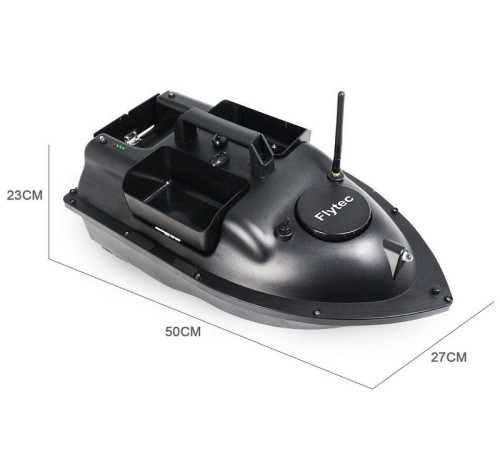 Радиоуправляемый катер для рыбалки Flytec V010 GPS 2.4G RTR
