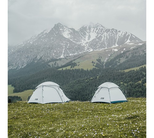 Палатка Naturehike Bealock CNK2350WS011 двухместная серая,6976507661607