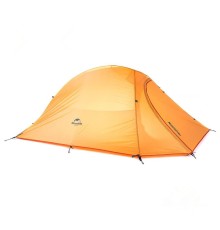 Палатка Naturehike Cloud UP II 210T NH17T001-T двухместная с ковриком, оранжевая, 6927595730584