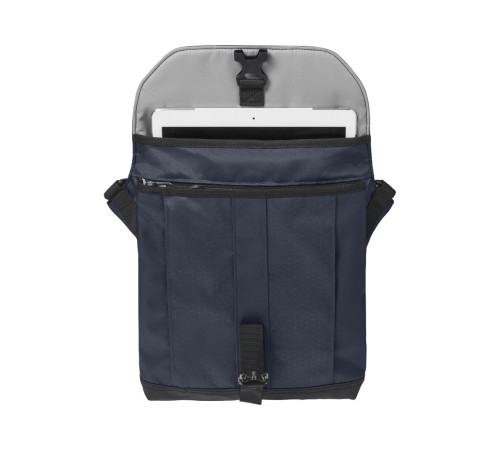 Сумка наплечная VICTORINOX Altmont Original Flapover Digital Bag, синяя, нейлон, 26x10x30 см, 7 л