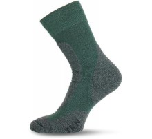 Носки Lasting TKN 620, polypropylene+nylon, зеленый с серой вставкой, размер XL, TKN620-XL