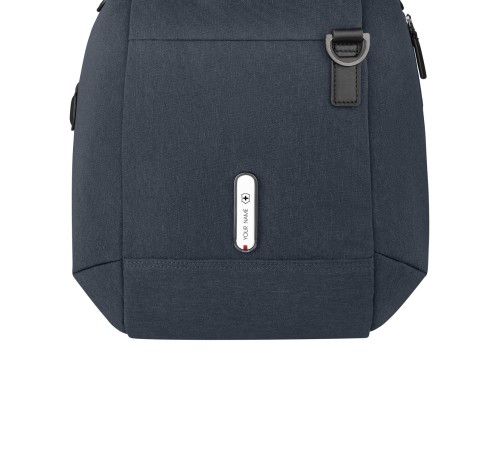 Дорожная сумка VICTORINOX Architecture Urban 2 Weekender, синий, полиэстер/кожа, 24x56x30 см, 45 л