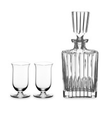 Штоф и 2 бокала для виски Riedel Single Malt Whisky