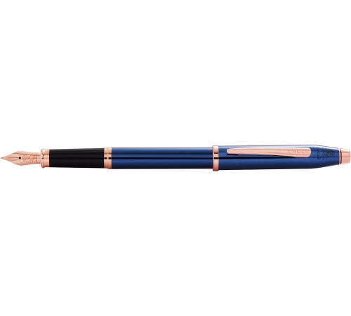Перьевая ручка Cross Century II Translucent Cobalt Blue Lacquer, перо М
