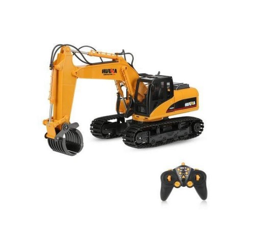 Радиоуправляемый экскаватор c погрузчиком бревен HUI NA TOYS 2.4G 16CH 1/14 RTR