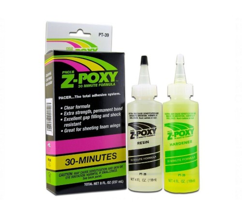 Эпоксидная смола ZAP Z-Poxy 30мин., двухкомпонентная, 237мл (set)