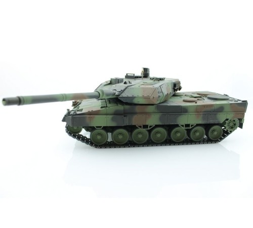 Р/У танк Taigen 1/16 Leopard 2 A6 (Германия) (для ИК танк. боя) САМО 2.4G RTR, деревянная коробка