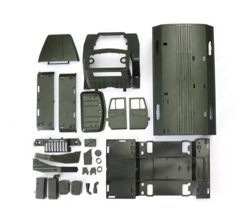 Радиоуправляемая машина WPL УРАЛ (зеленый) 6WD 2.4G 1/16 KIT