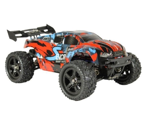 Радиоуправляемая трагги Remo Hobby S EVO-R Brushless V2.0 (красная) 4WD 2.4G 1/16 RTR