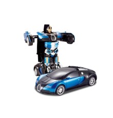 Р/У трансформер MZ Bugatti Veyron 2801P, робот зверь 1/14
