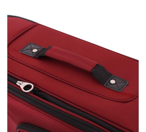 Чемодан SWISSGEAR SION, бордовый, полиэстер 750x750D добби, 41x26x70 см, 56 л