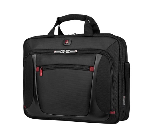 Портфель для ноутбука 15'' WENGER, черный, полиэстер/ПВХ, 40 x 15 x 33 см, 9 л