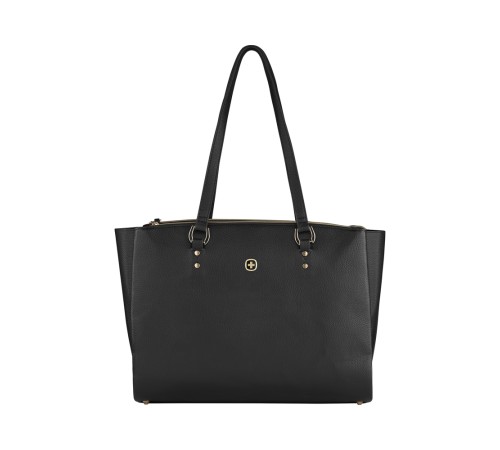 Сумка женская WENGER RosaLyn 14'', черная, полиэстер, 38х29х24 см, 20 л