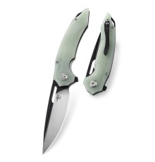 Нож Bestech Ornetta сталь D2, рукоять G10 нефритовая